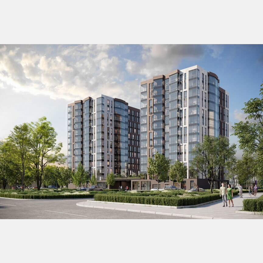 1-к. квартира, 45,3 м², 3/13 эт.