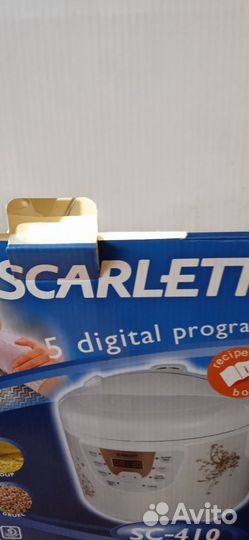 Мультиварка scarlett sc-410