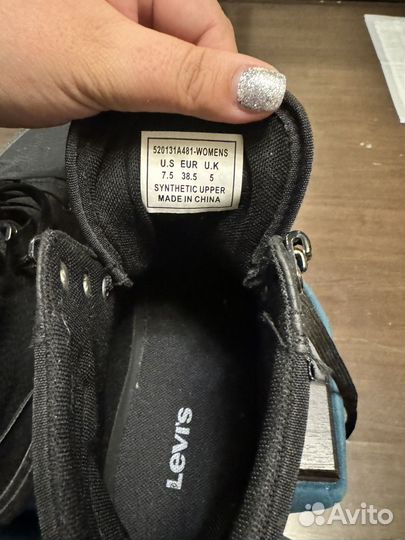 Кеды-ботинки levis