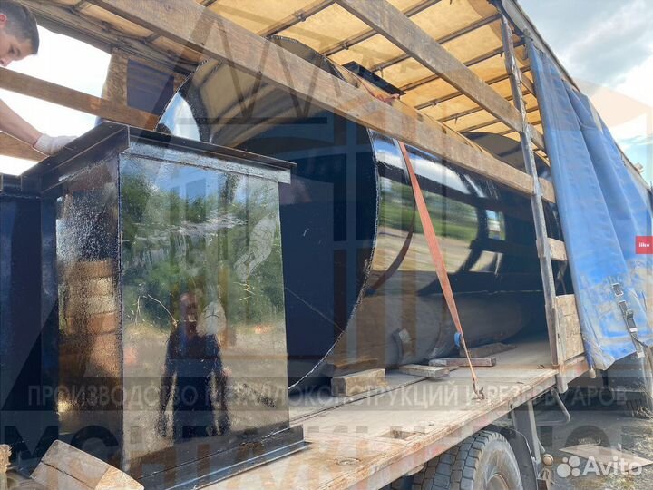 Резервуар Горизонтальный Стальной ргс-109 м3