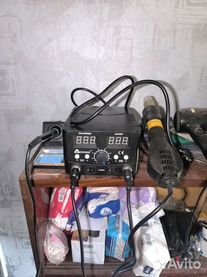 Паяльная станция с феном