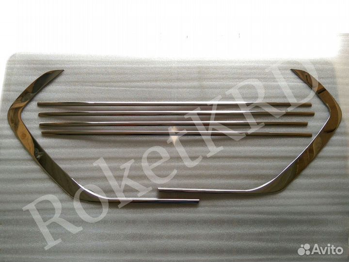 Молдинг окон Хром Land Cruiser Prado 150 09-19