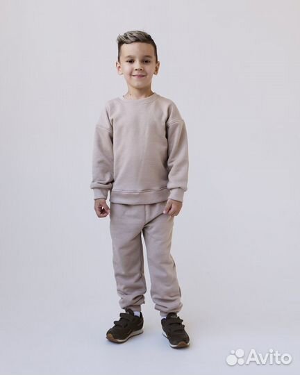 Детский утепленный костюм из флиса с начесом 128 р