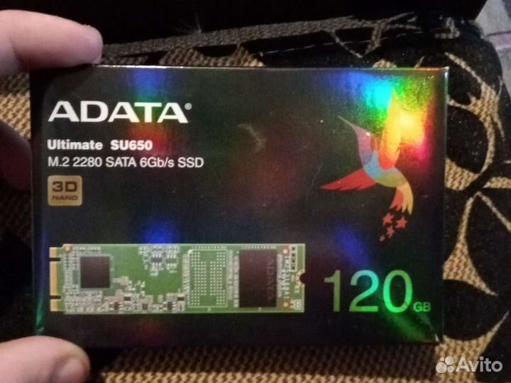 Внешний ssd накопитель adata 120 gb