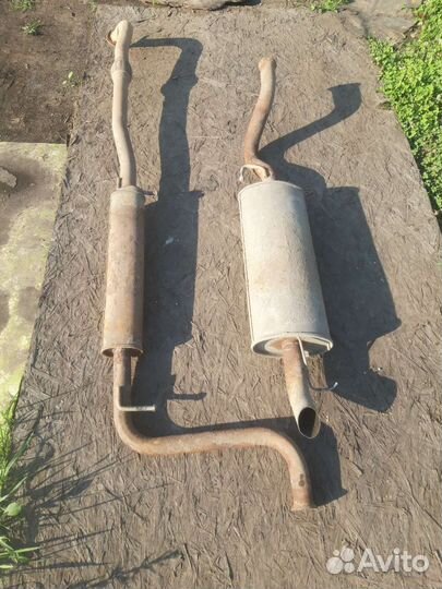 Выхлопная система на priora