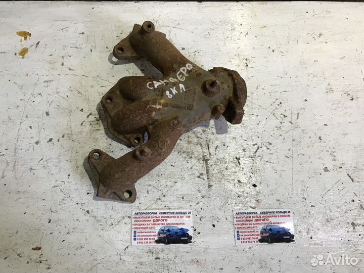 Коллектор выпускной Рено Сценик 1 Renault Scenic 1