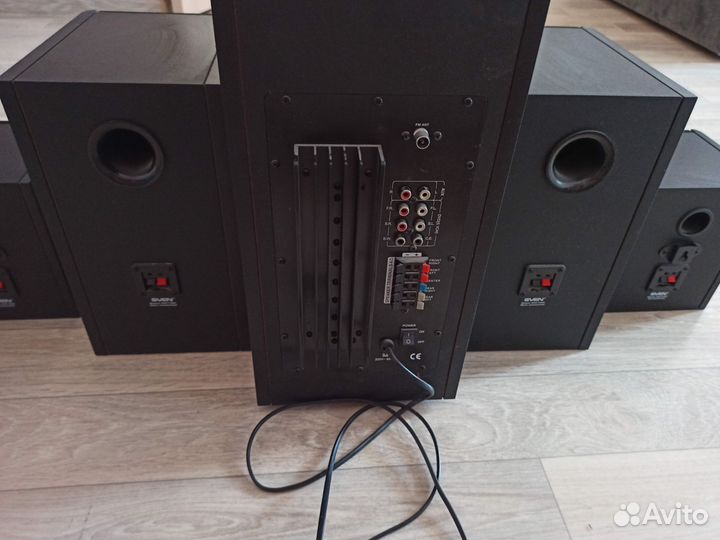 Акустические колонки 5.1 sven
