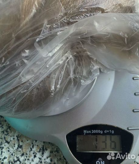 Волосы натуральные 50см 120гр