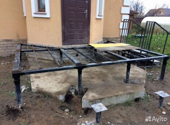 Установка винтовых свай