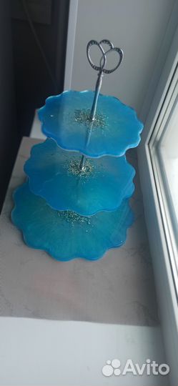 Фруктовница из эпоксидной смолы