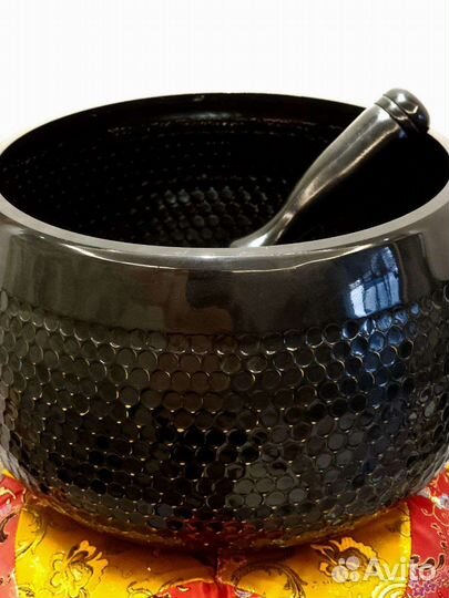 Большая храмовая японская поющая чаша