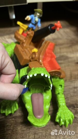 Imaginext капитан крюк и крокодил