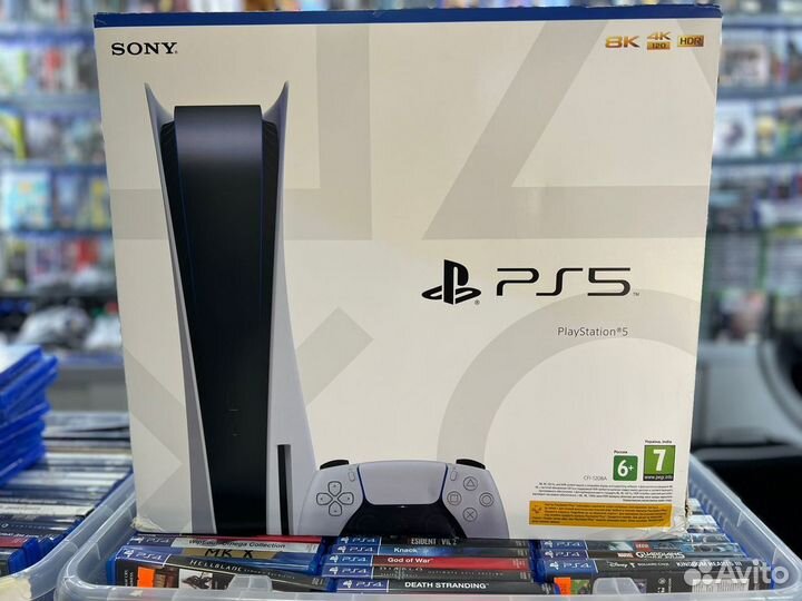 Sony PlayStation 5 Ps5 BLU-RAY дисковая ростест