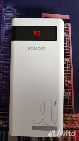 Портативный аккумулятор Romoss Sense 8PS Pro