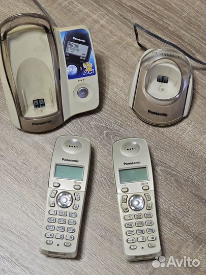 Телефон dect Panasonic KX-TCD205RU c доп. трубкой