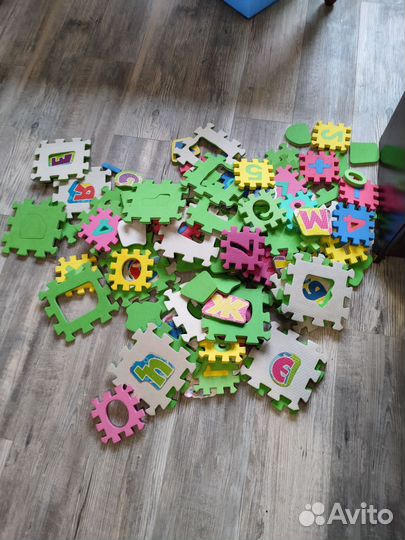 Развивающий коврик пазл