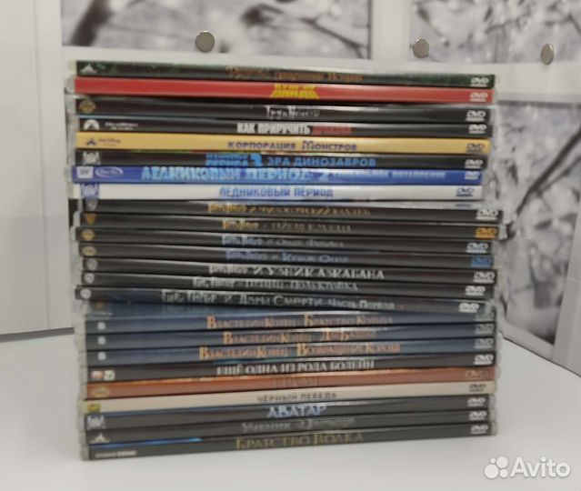 DVD фильмы и мультфильмы
