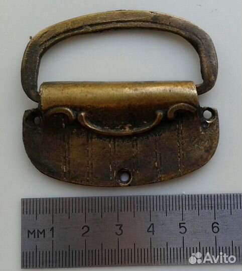 Мебельные ручки латунь СССР