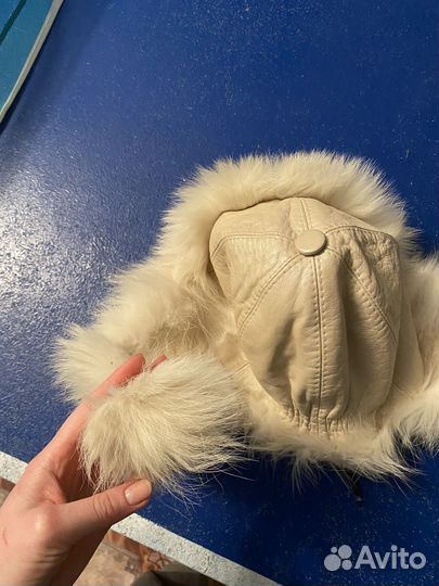 Шапка меховая женская зимняя кролик