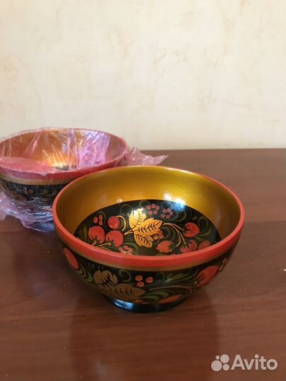 Посуда хохлома