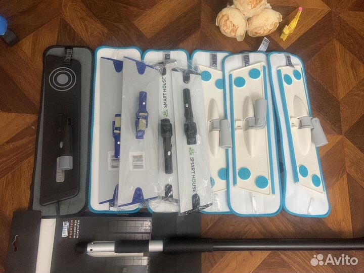 Швабра Премиум,Белый кот