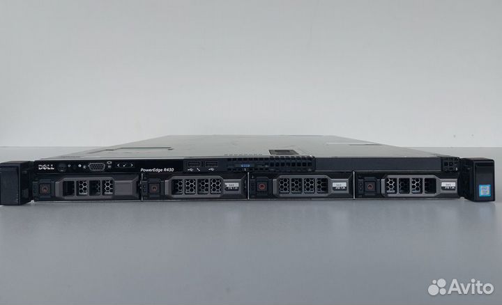 Сервер Dell R430 4LFF/perc h730/Idrac ent/1год