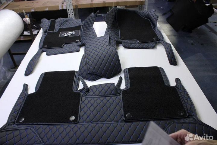 Автомобильные коврики 3D экокожа