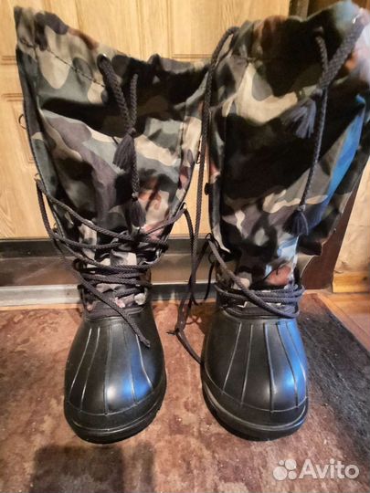Сапоги для зимней рыбалки