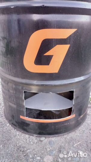 Бочка для сжигания мусора