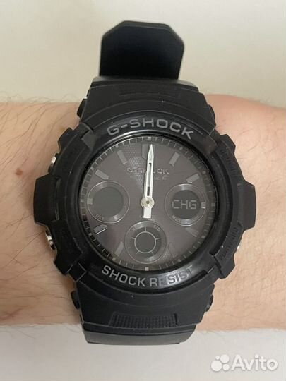 Часы casio g shock awg-M100b