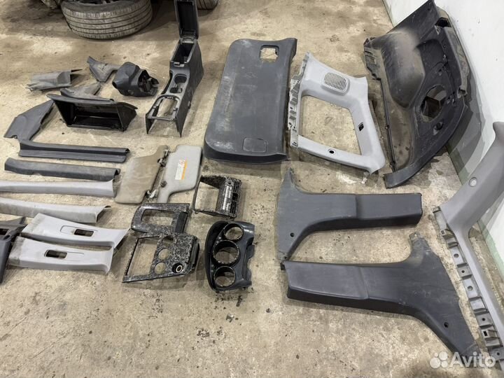 Салонный пластик-накладки Nissan Wingroad Y11