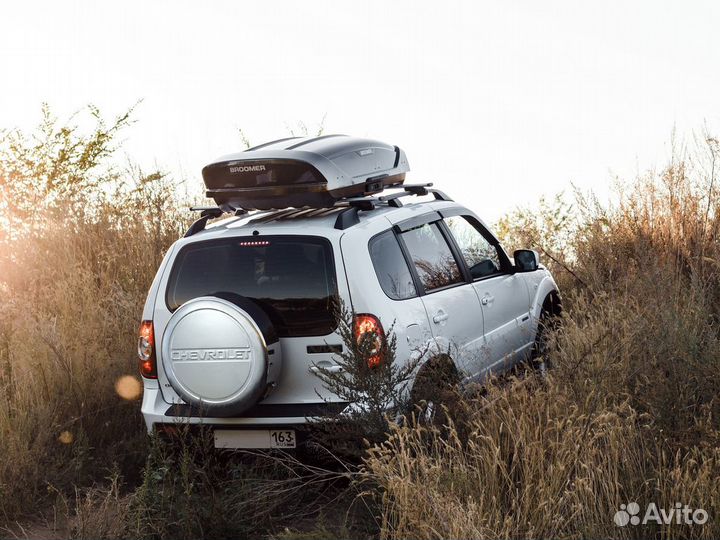 Автобокс Broomer Venture 430 Л, Черный глянец