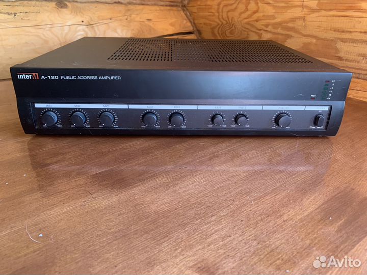 Усилитель микшер inter-M A120