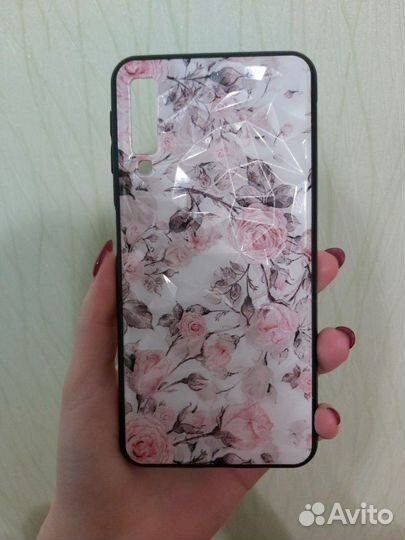 Чехол на samsung A7 2018