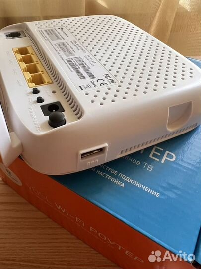 Wi-Fi vdsl роутер Ростелеком