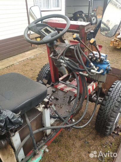 Мини трактор самоделка(погрузчик)