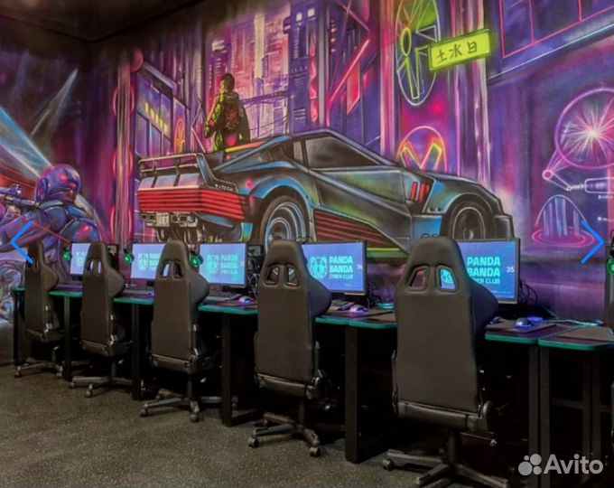 Компьютерный клуб на 40 мест в трк