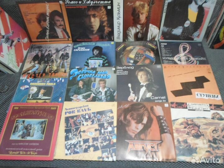 Пластинки Мелодия русское