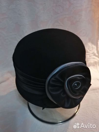 Шляпа фетровая женская