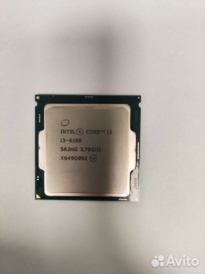 Процессор Intel Core i3 6100 OEM LGA1151