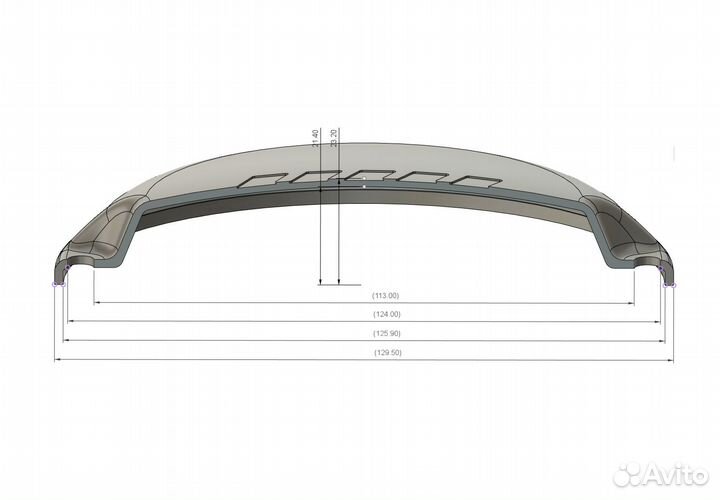 Крышка генератора мотоцикла Иж Юпитер пластиковая