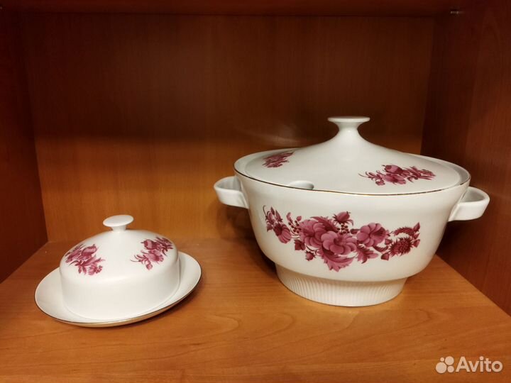 Сервиз столовый Кольдиц ГДР на 6 персон