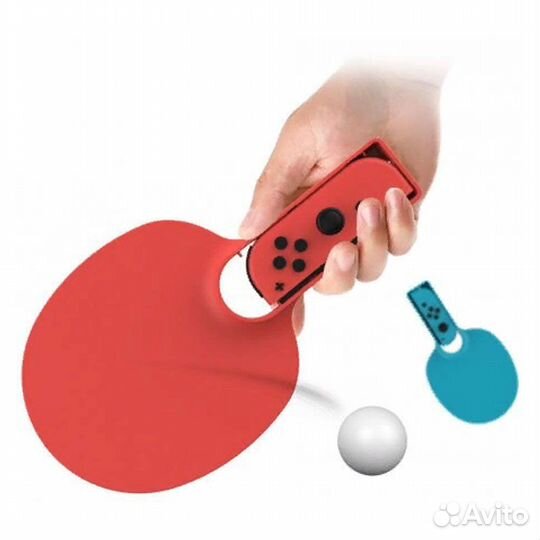Насадки Table Tennis Racket JoyCon Nintendo Switch