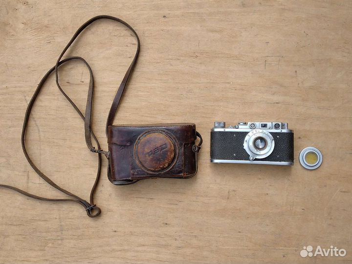 Пленочный фотоаппарат фэд с гравировкой нквд