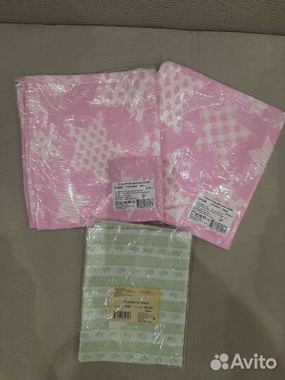 Постельные принадлежности в детскую кроватку