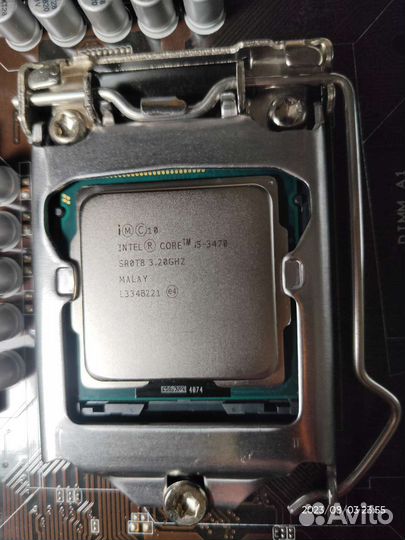 Asus P8Z77-V LX + Intel Core i5 3470