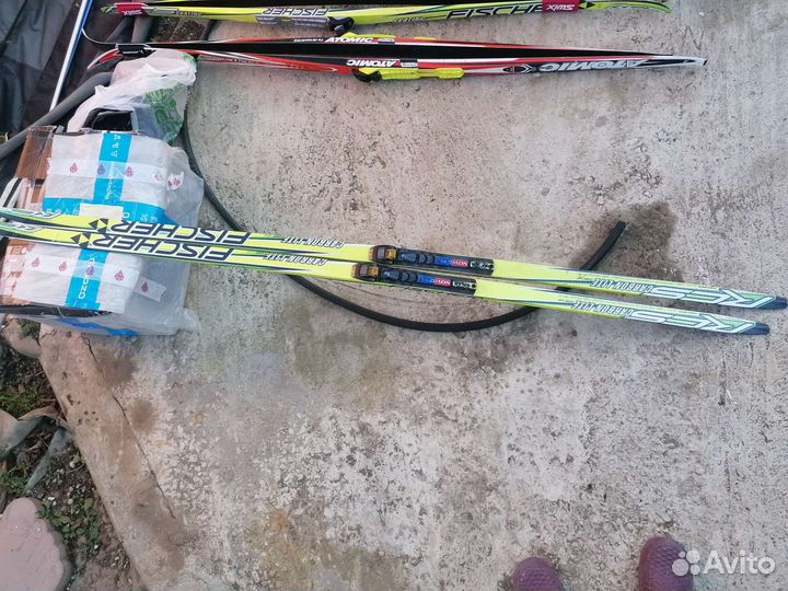 Лыжи беговые fisher классические