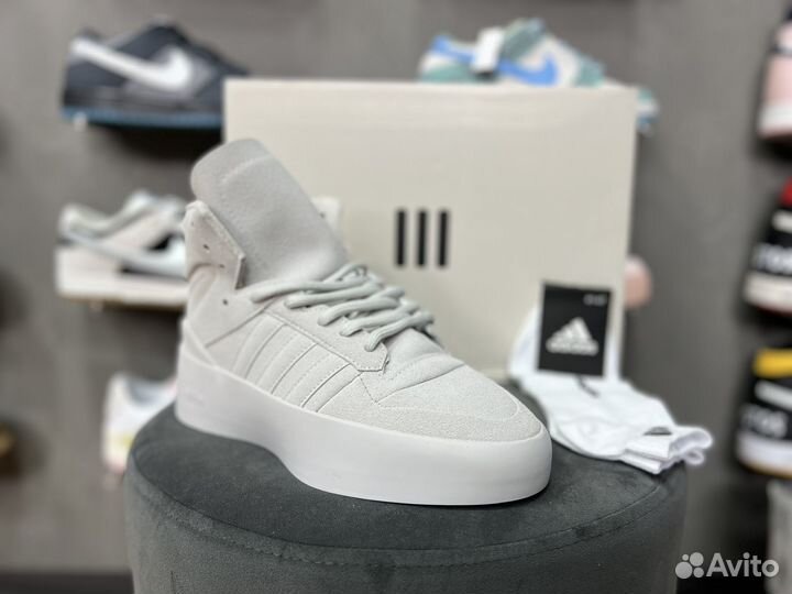 Кроссовки adidas X fear OF GOD light gray