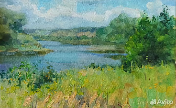 Картина маслом на холсте