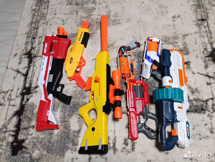Пистолеты nerf
